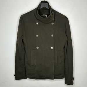 Converse Green Military Style Jacket Size L